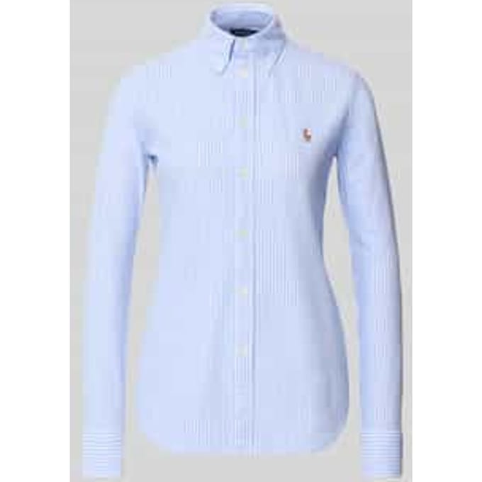 Regular fit overhemdblouse van puur katoen model 'HEIDI'