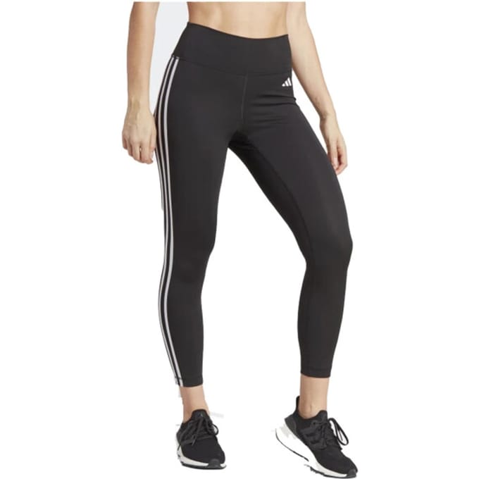 adidas Performance Train Essentials 3-Stripes High-Waisted 7/8 Legging - Dames - Zwart- XS