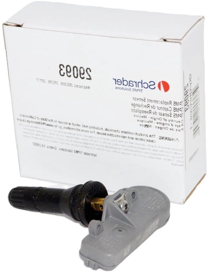 Bandenspanningssensor - TPMS Sensor - Banden Controle - Direct Fit - 0.2-3.5 Bar - Zwart