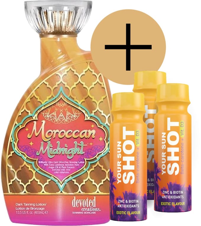 Devoted Creations - Moroccan Midnight + 3 Your Sun Shots