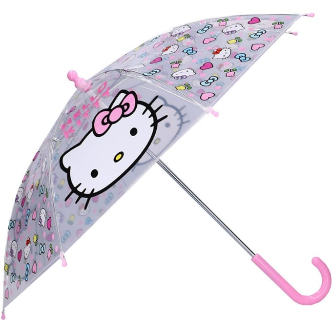 Hello Kitty Paraplu 60 x 71 x 71 cm - Licht en Kindvriendelijk - Vrolijke en Speelse Hello Kitty Print