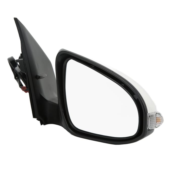 Super Wit Kracht Verwarmde Zijspiegel Met Richtingaanwijzer Vervanging voor E170 2014?2019 LHD black