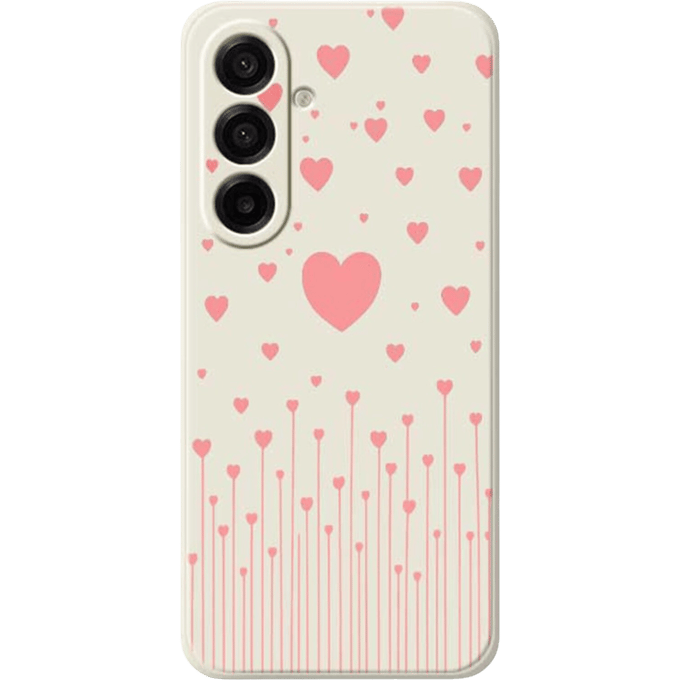 Comfycase Samsung Galaxy A17 Fashion Hoesje Hartjes