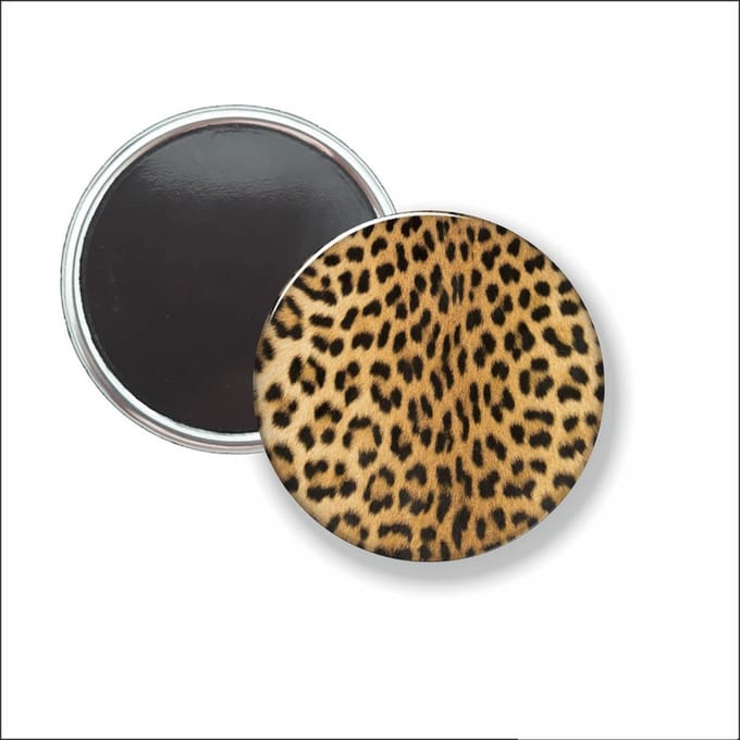 Button Met Magneet - Panterprint - NIET VOOR KLEDING