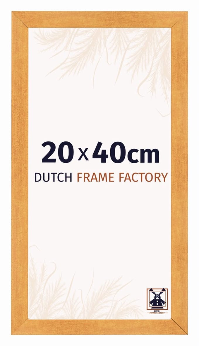 Fotolijst 20x40 cm - MDF - Oranje - Praag