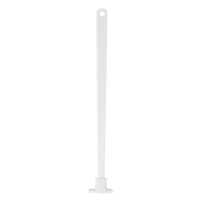 Multifunctionele Siliconen Spatels Lange Steel Laatste Druppel Keukenschraper white