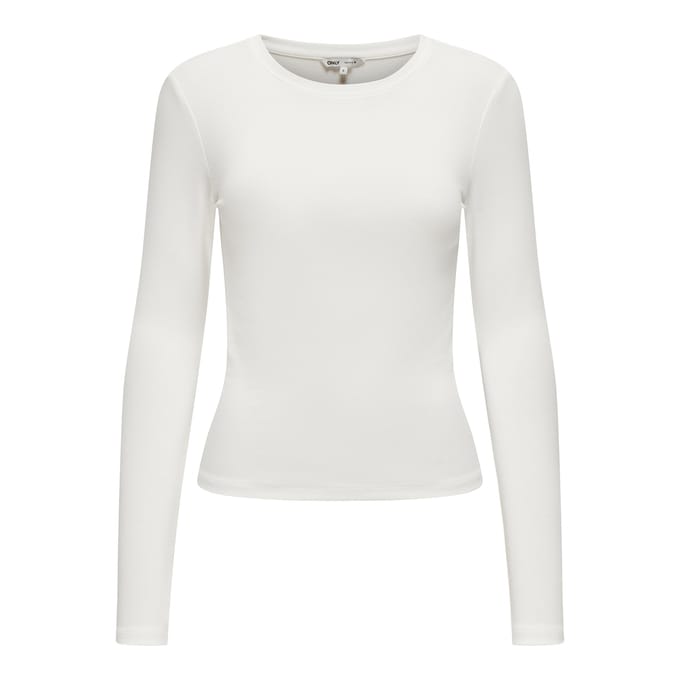 ONLY Lange mouw ONLRILEY O-NECK TOP 3P Set van 3