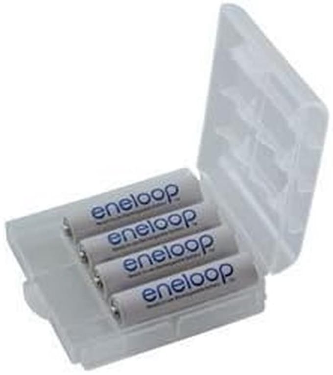Micro AAA NiMH Oplaadbare Batterijen 800 mAh, 1800 Cycli, 4 Stuks