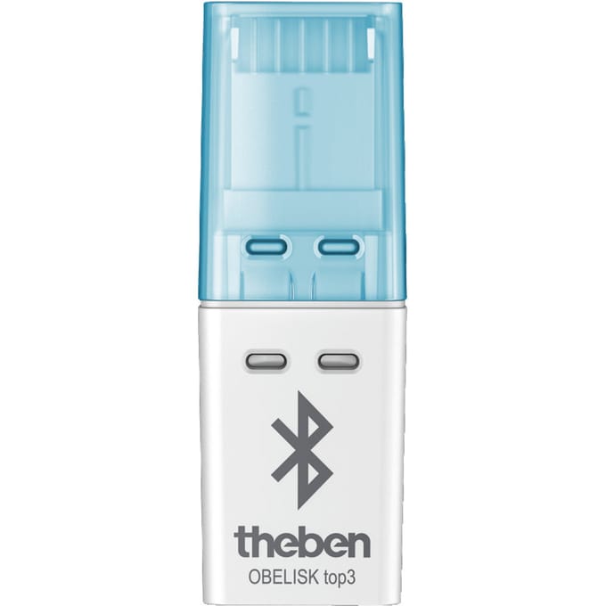 Theben 9070130 Bluetooth OBELISK top3 - Bluetooth low-energy dongle voor digitale schakelklokken top3