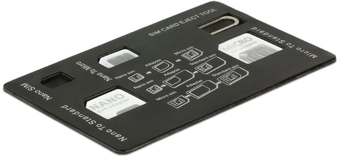 Delock 4 in 1 SIM Card Adapter Kit