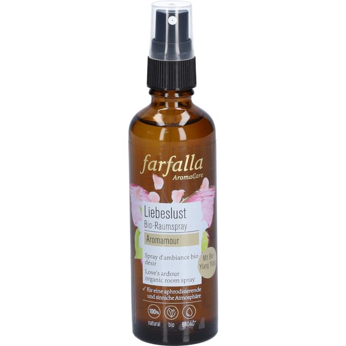 Aromamour hartstochtelijke liefde roomspray bio (Liebeslust) Farfalla