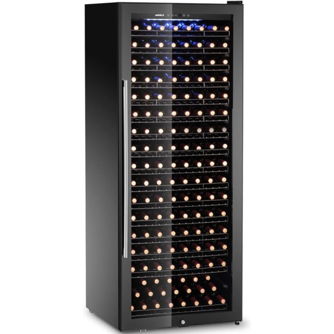 Réfrigérateur Refroidisseur à Vin 1 Zone Pour 224 Bouteilles 558 L 705X700X1835 Mm
