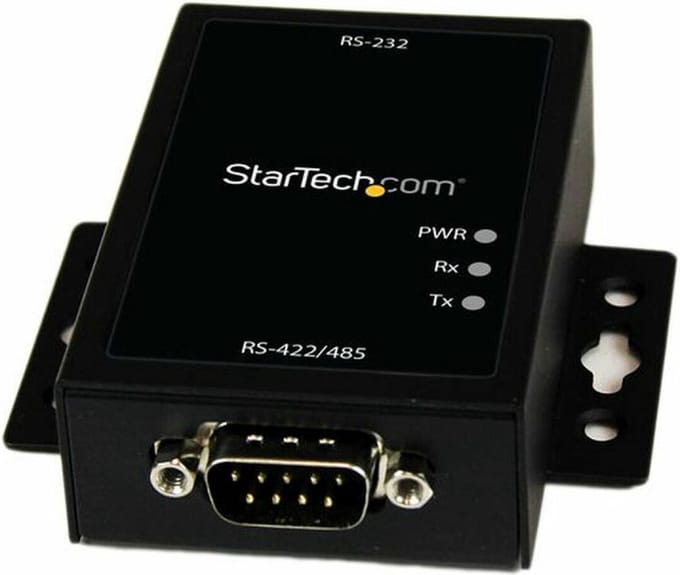 StarTech Industriële RS232-naar-RS422/485 seriële poortconverter met 15 KV ESD-bescherming