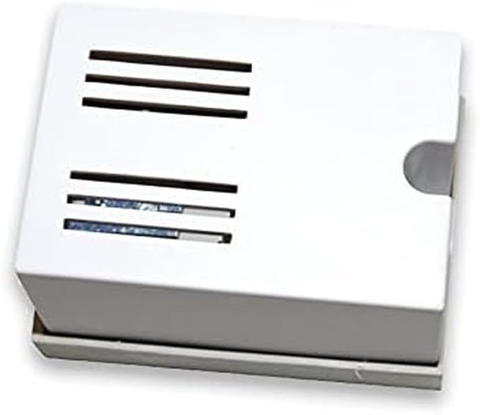 Deurbel - Klok Beeper - Bezoek Melder - 80 Decibel - 29 x 40 x 57 mm - Wit