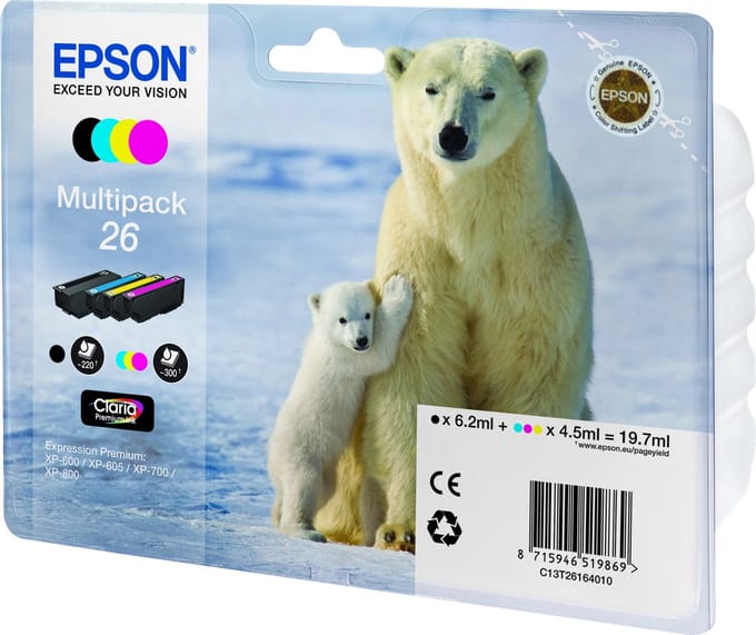 Epson 26 - Inktcartridge / Multipack