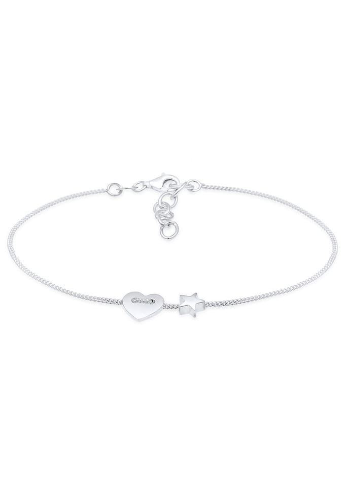 Elli - Armband - Dames Hart Astro filigraan in 925 sterling zilver - Dames