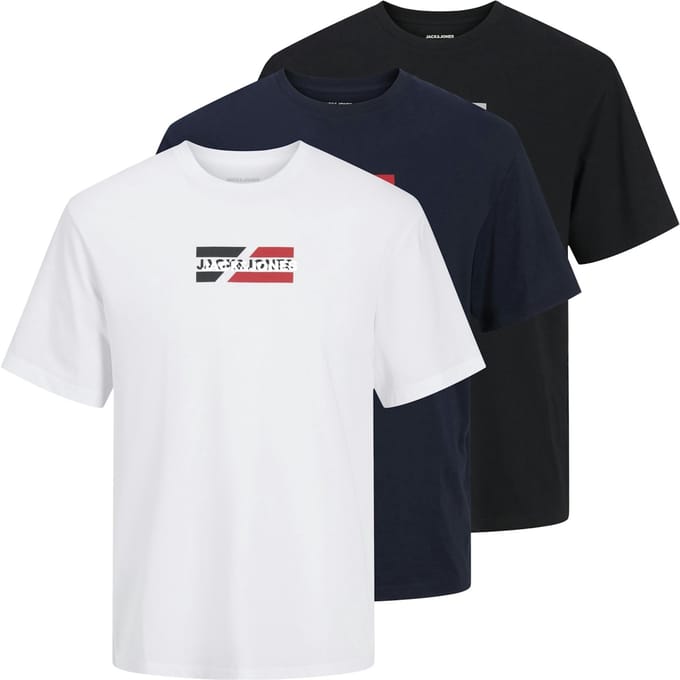 T-shirt Jack & Jones Corp Graphic (x3)