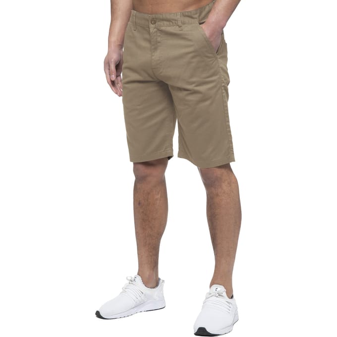 Enzo | Heren Chino Korte Broek In Beige