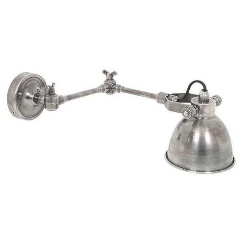 KS Verlichting Opbouwspot Maxim Swing Antiek Zilver