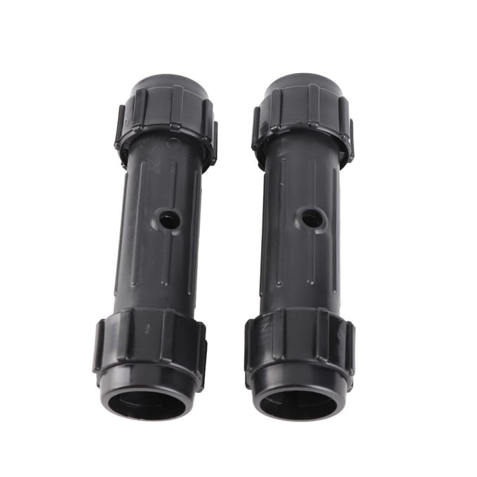2 stuks Plastic Peddelconnector Vervangingsaccessoire voor Kajak Opblaasboot black