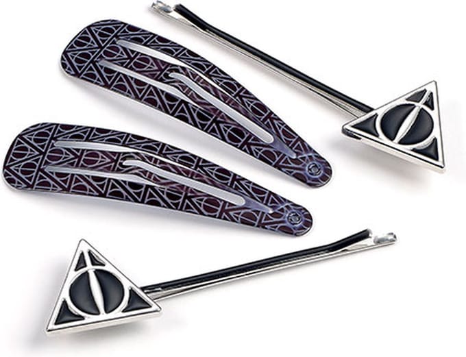 The Carat Shop - Harry Potter - Deathly Hallows - Haar Clip Set