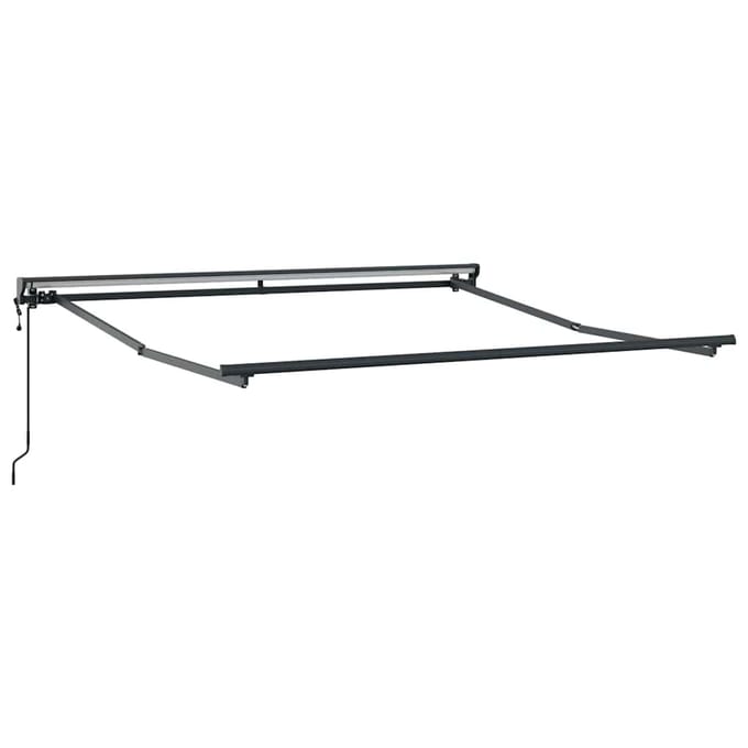 vidaXL - Electric - Awning - Frame - 3 - x - 2.5 - m - Antraciet