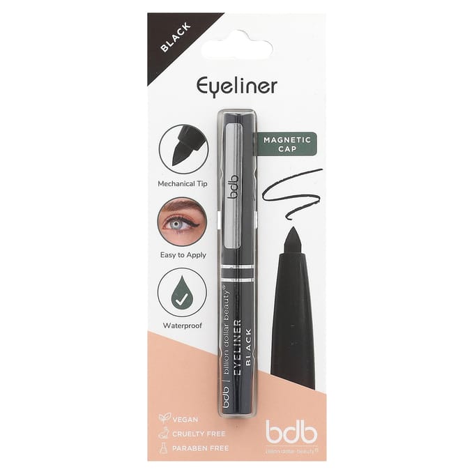 Billion Dollar Beauty, eyeliner, black, 0.2g (0.007oz) black
