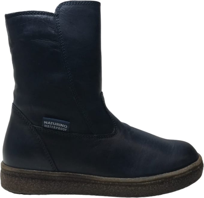 Naturino - Tunderie - Mt 32 - zipper lederen warme laarzen - navy