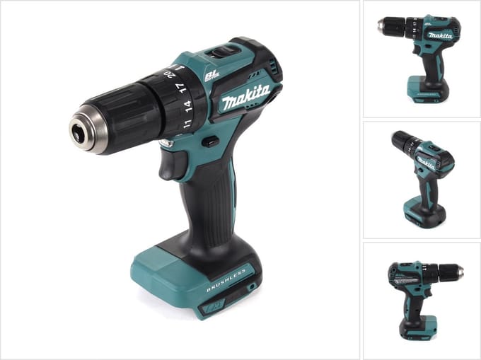 Makita accu klopboor, schroefmachine body, 18 Volt, 18VDHP483Z