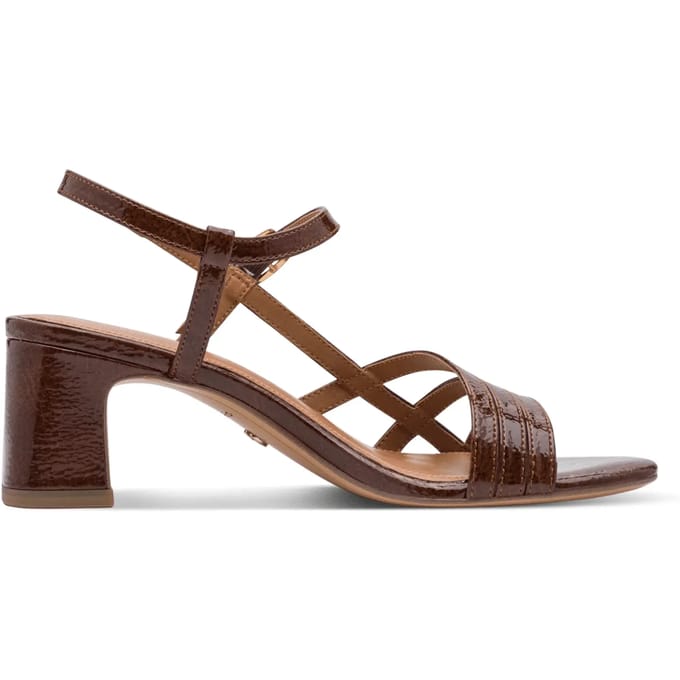 Tamaris Sandalen Met Hak bruin Synthetisch - Maat 41
