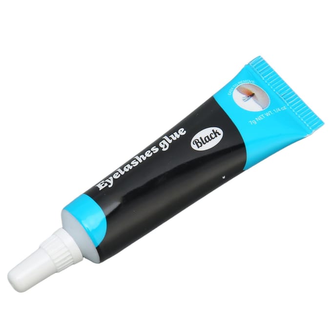 12 Stuks Valse Wimperlijm Sneldrogend Supersterk Waterdicht Langhoudend Zwarte Wimperlijm white