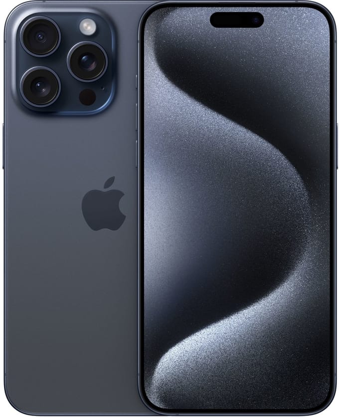 Apple iPhone 15 Pro Max - 256GB - Blauw Titanium