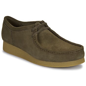 Clarks Khaki bruin suède Wallabee EVO loafers