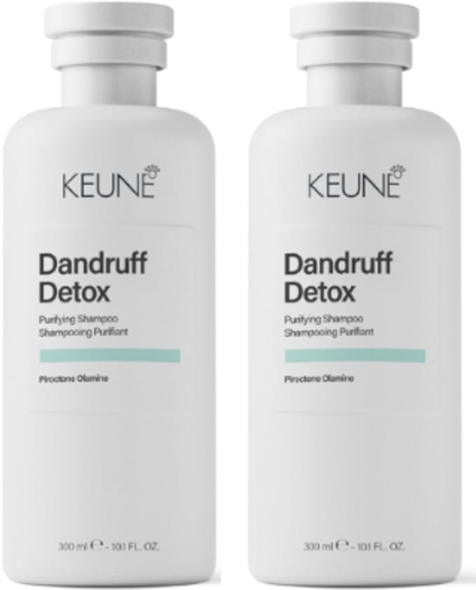 2 STUKS - Keune Care Dandruff Detox Purifying Shampoo 300 ml