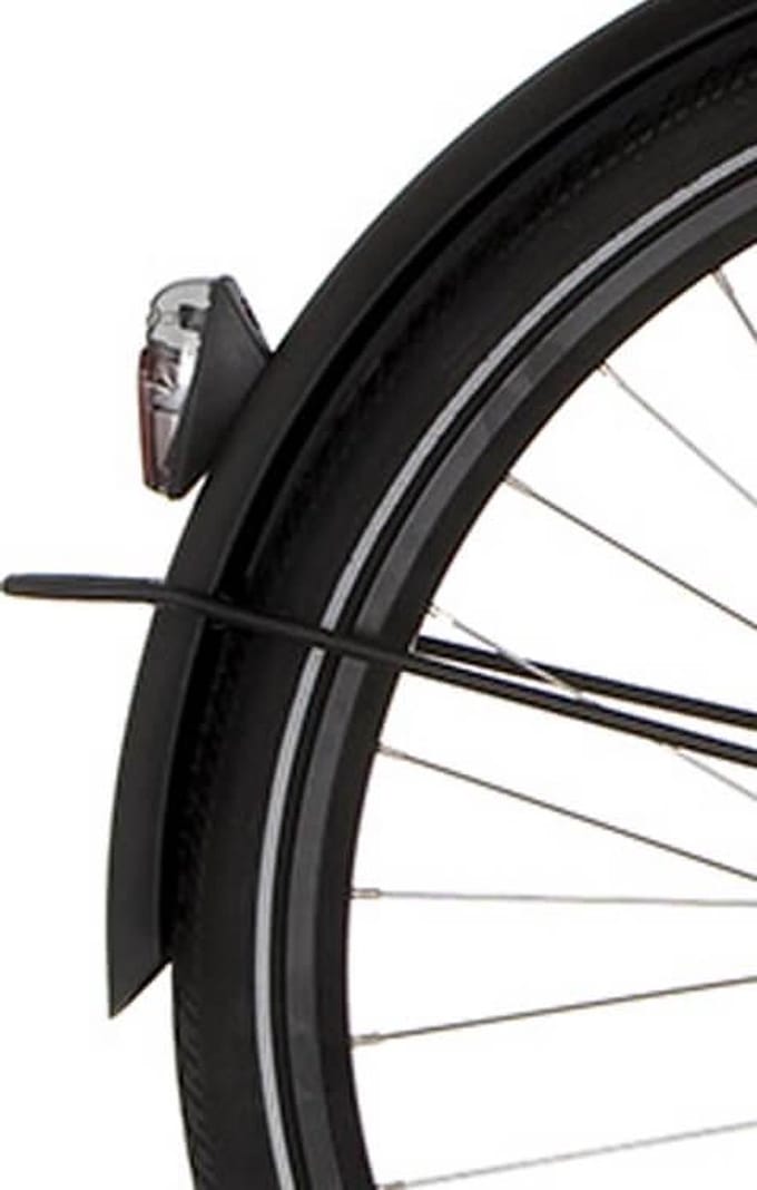 Cortina Spatbord achter 28 U1 black matt