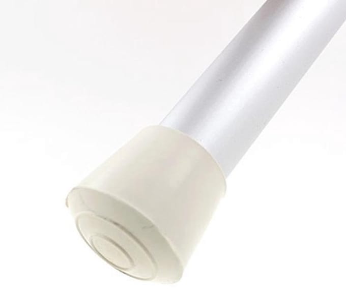 30 mm Witte Rubber Tafelpoot Doppen - Meubelbescherming