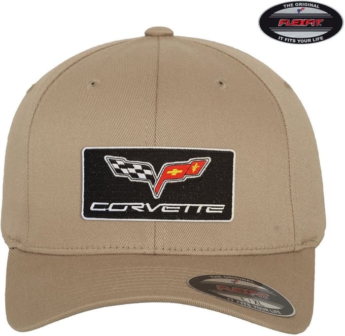 Corvette Cap C6-patch Flexfit Cap GM-92-CORV9903-CB65