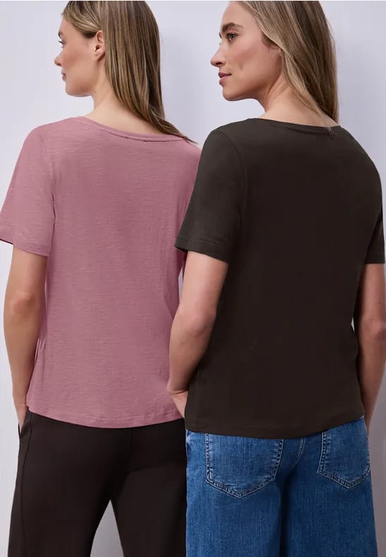 Basic Shirt in een 2-pack