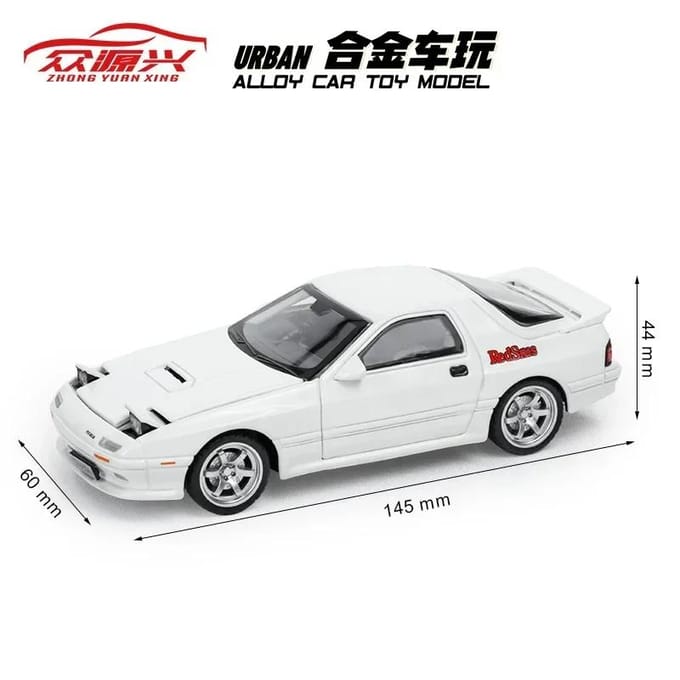 1: 32 Rx7 Legering Auto Model Kinder Auto Model Decoratie Cadeau