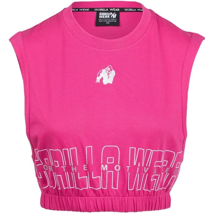 Gorilla Wear Albion Oversized Crop Top - Roze - M