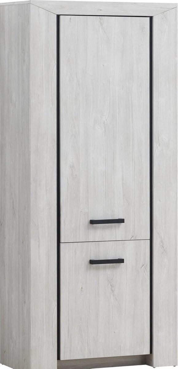 Belfurn-Kolomkast volle deur Elvis in een decor van witte eik
