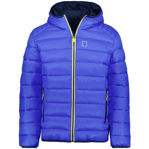 Ragman Hoodie Reversible Jacket Zipper Side Pockets Bright Night Blue / male