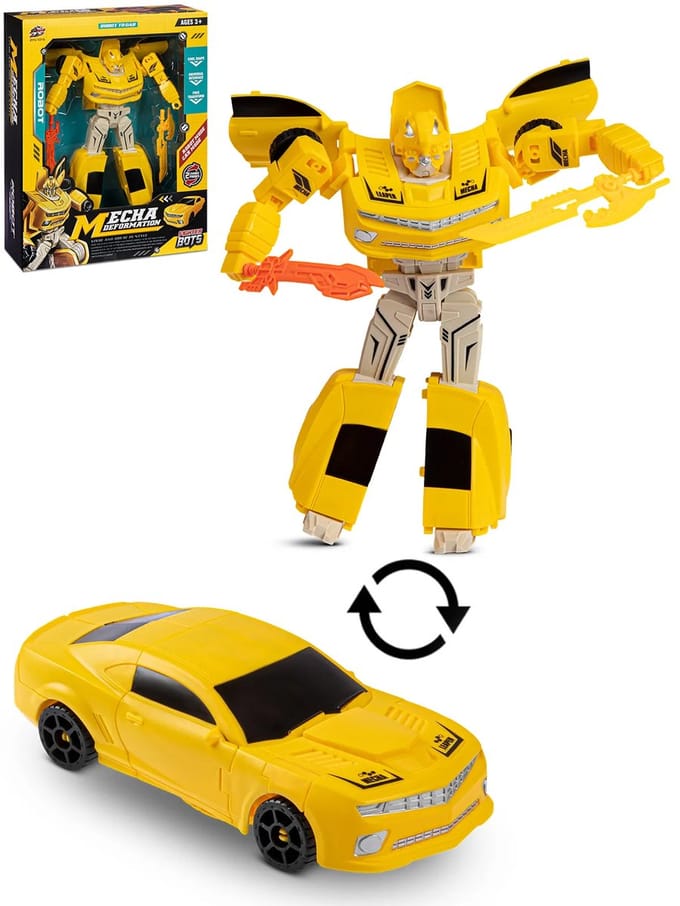 Mecha Deformation Robot – Transformeer van Stoere Auto naar Krachtige Robot!
