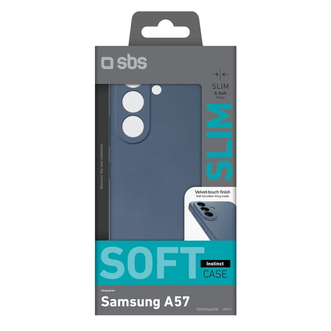 Coque pour Samsung Galaxy A57 Instinct - bleue