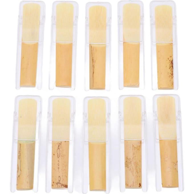 10 STUKS Sterkte 2.5 Klarinetriet Vervanging Bes Trillende Rieten Klarinet Accessoires beige