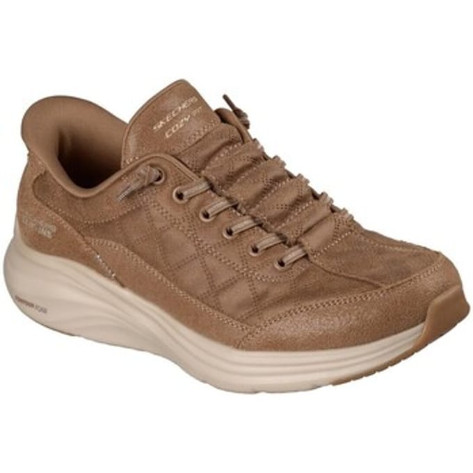 Skechers CONTOUR FOAM-Naturel EASE Dames Instappers - Naturel / Chestnut