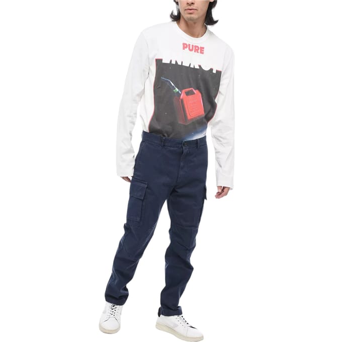 Diesel broek P-Cor-Embnew Mannen blauw