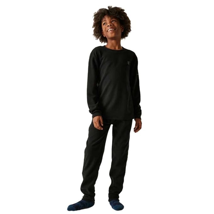 Dare 2B Gewone thermische onderlagen voor kinderen/kids (Zwart)