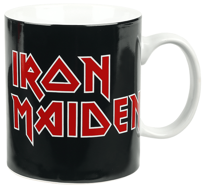 Iron Maiden Iron Maiden Logo Unisex Kop - zwart/rood/wit - Standard