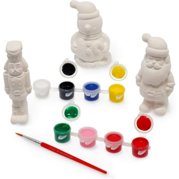 Legami - Paint your Christmas - Xmas Figurine Decoration Kit